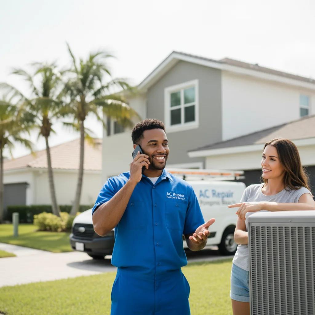 AC Repair Pompano Beach customer support in Peachtree Corners